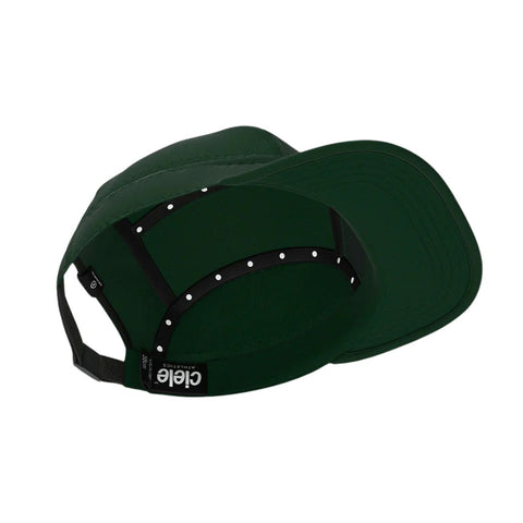 GOCap - Athletics in dark green by Ciele, lightweight breathable running cap with adjustable strap, designed for running and outdoor use