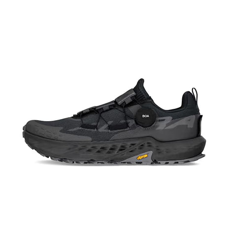 TIMP 5 BOA - Women by Altra Footwear in black with BOA fit system, cushioned midsole, Vibram outsole for trail running and outdoor adventure