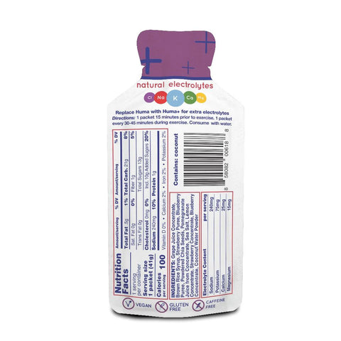 Chia Plus Energy Gel - Pomegranate Berry