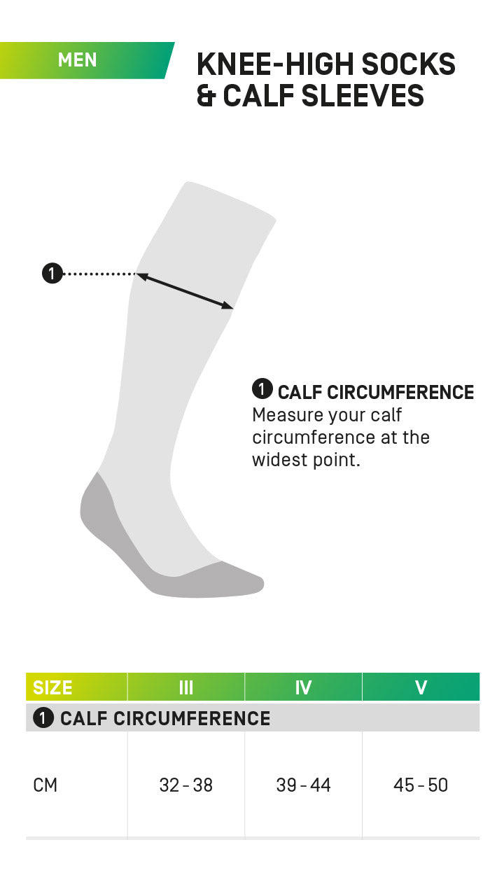 Run Compression Socks Tall - Men by CEP Sports in grey with knee-high design, targeted compression for muscle support and recovery.