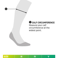 Run Compression Socks Tall - Men by CEP Sports in grey with knee-high design, targeted compression for muscle support and recovery.