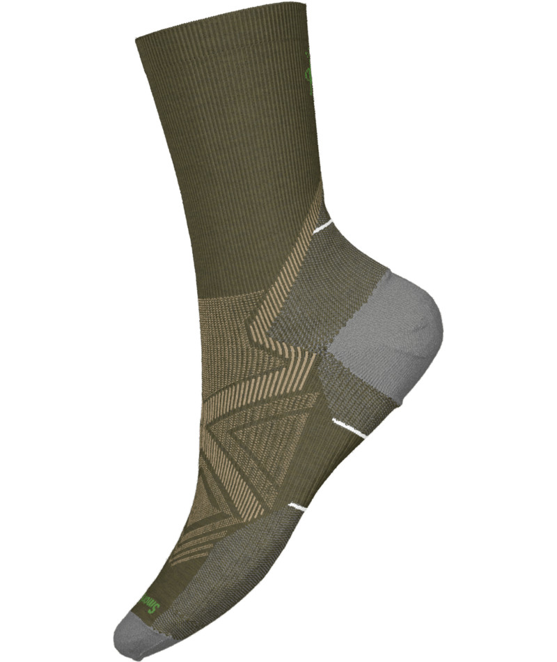 SmartWool Run Zero Cushion Mid Crew Socks