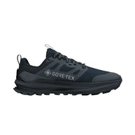 LONE PEAK 9+ GTX - Women by Altra Footwear in black and grey, waterproof GORE-TEX trail shoe with Vibram outsole for lightweight hiking and running