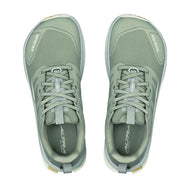 LONE PEAK 9+ GTX - Women by Altra Footwear in light green with waterproof GORE-TEX upper and Vibram outsole for trail running and hiking