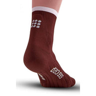 Run Compression Socks Tall - Women by CEP Sports in dark red and pink, medi compression for muscle support and reduced vibration