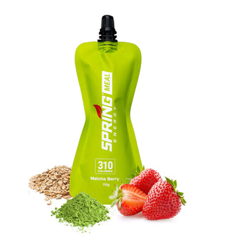 Spring Energy Matcha Berry - (Vegan) Endurance Meal w/ Caffeine - 310 Kcal