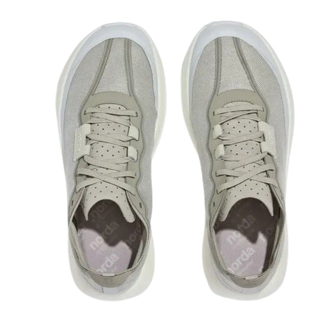 005 - Men by Norda in light grey with breathable Bio-Dyneems® upper and Arnit midsole, designed for trail running in Canada