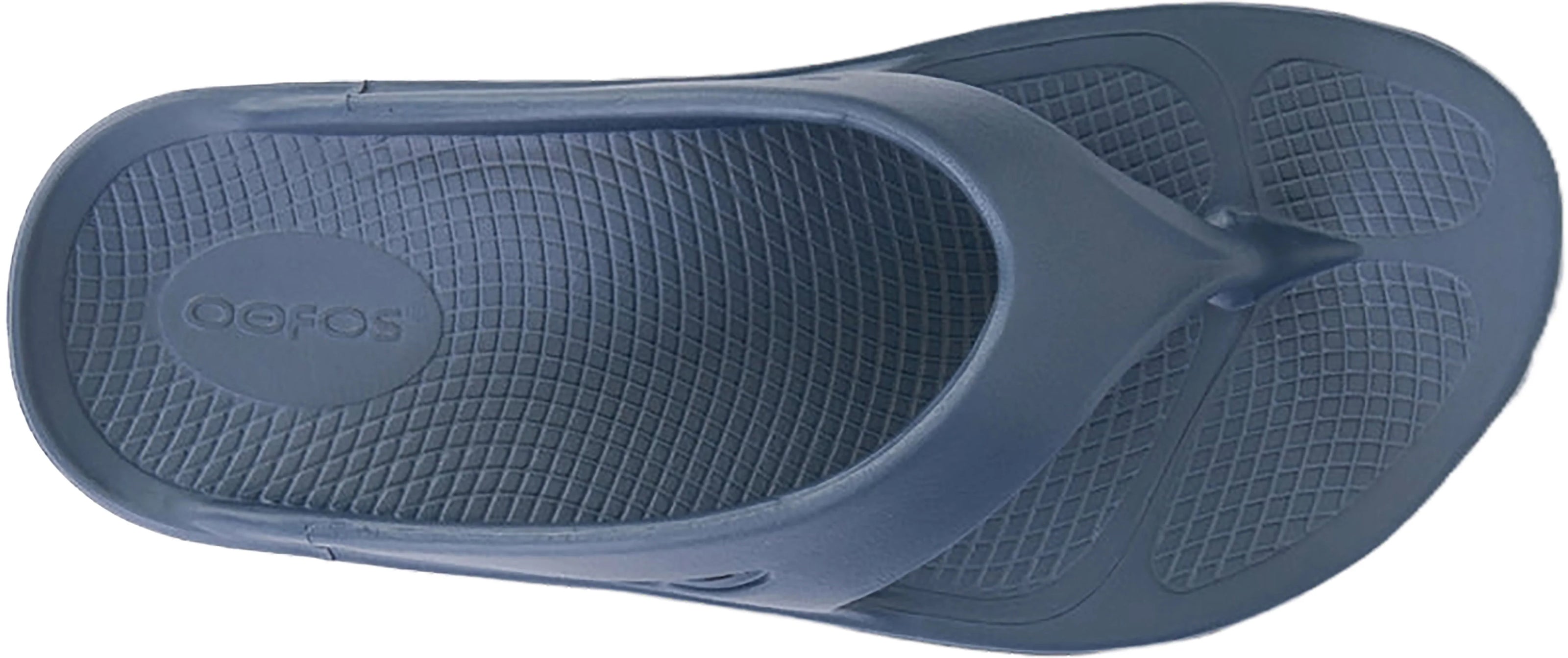 OOriginal - Unisex by Oofos in navy blue, lightweight recovery slides with OOfoam technology for comfort and foot support
