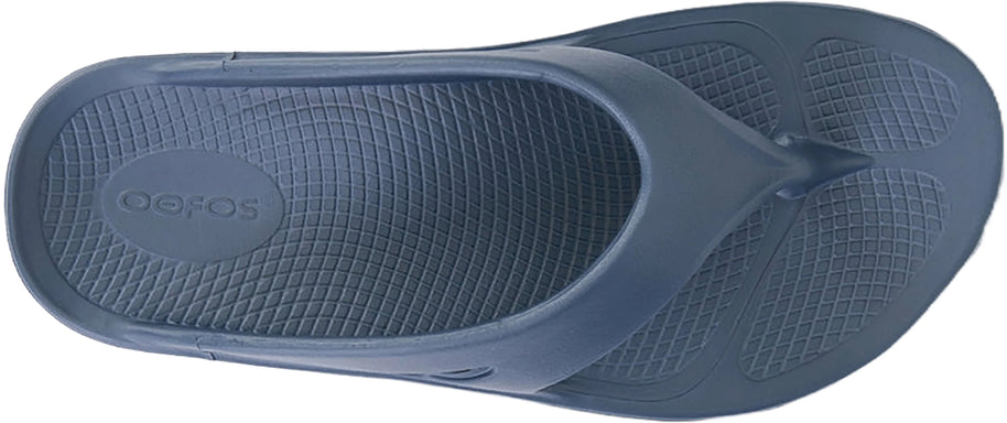 OOriginal - Unisex by Oofos in navy blue, lightweight recovery slides with OOfoam technology for comfort and foot support