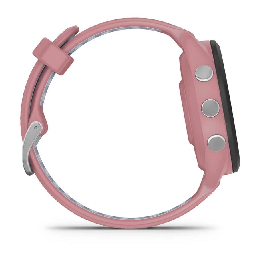 Forerunner® 265S by Garmin in pink, GPS running smartwatch with advanced training features, lightweight design for running and fitness tracking