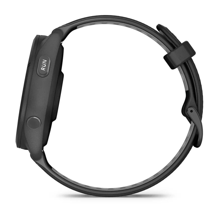 Forerunner® 265 by Garmin in black with colorful AMOLED touchscreen, GPS running smartwatch with training readiness for running store use
