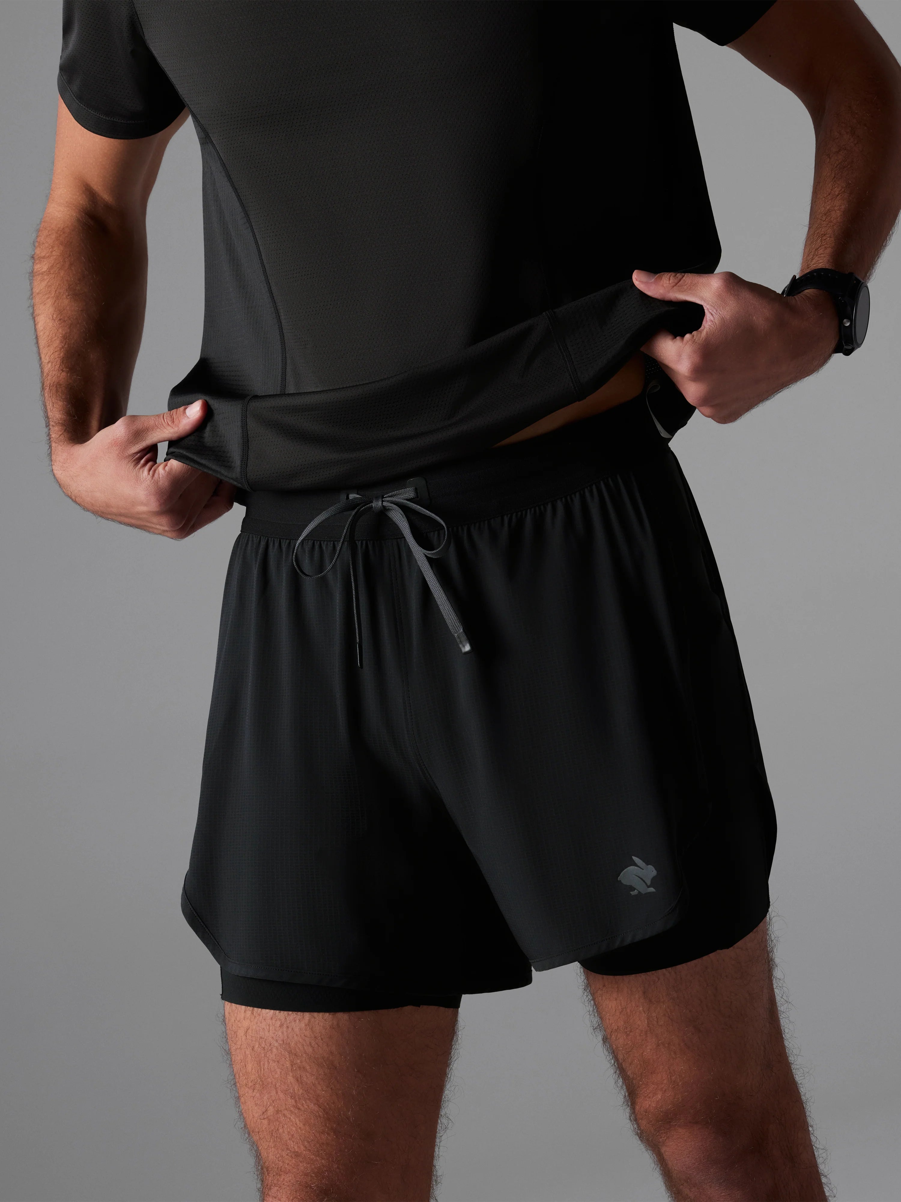 Rabbit Pacer Hybrid Short 5