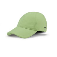 Performance 2.0 Ponytail Cap by Top Knot in light green, breathable headwear designed for comfort and active outdoor use