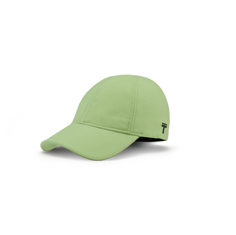 Performance 2.0 Ponytail Cap by Top Knot in light green, breathable headwear designed for comfort and active outdoor use