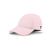 Performance 2.0 Ponytail Cap by Top Knot in light pink, breathable headwear designed for active women and running comfort in Canada