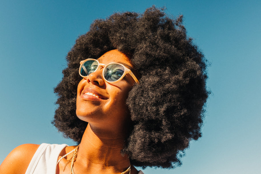 Vallarta by Sunski in beige with sculpted light frame, stylish sunglasses for men and women, perfect for outdoor and casual wear