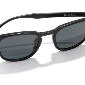 Tango by Sunski in black with Polarized Helio Lens and SuperLight recycled frames, stylish sunglasses for men and women