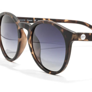 Dipsea by Sunski in tortoise with round frames, durable sunglasses blending city style and outdoor spirit for men and women