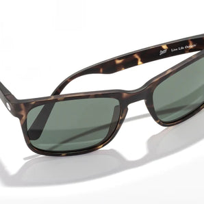Kiva by Sunski in tortoise with oversized rectangular frame and keyhole nose bridge, stylish sunglasses for men and women