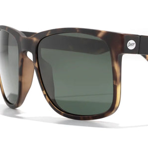 Kiva by Sunski in tortoiseshell with oversized rectangular frame and keyhole nose bridge, ideal for casual outdoor wear