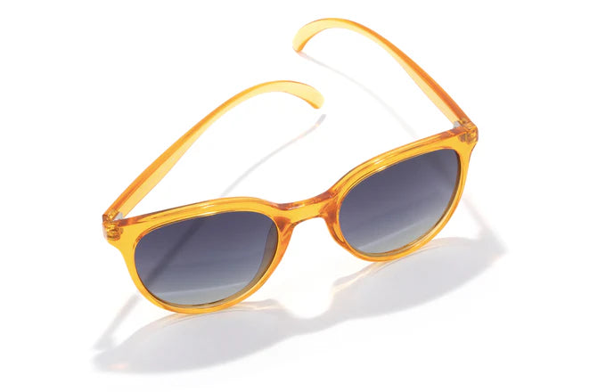 Makani by Sunski in orange with polarized lenses and SuperLight recycled frames, comfortable sunglasses for men and women