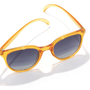 Makani by Sunski in orange with polarized lenses and SuperLight recycled frames, comfortable sunglasses for men and women