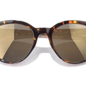 Makani by Sunski in tortoise with polarized lenses and lightweight recycled frames, cat eye shape for all-day comfort and style