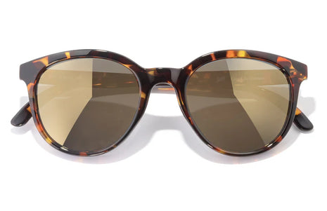 Makani by Sunski in tortoise with polarized lenses and lightweight recycled frames, cat eye shape for all-day comfort and style