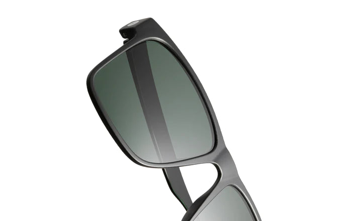 Puerto by Sunski in black with SuperLight recycled frames and polarized lenses for full coverage sun protection and all-day comfort