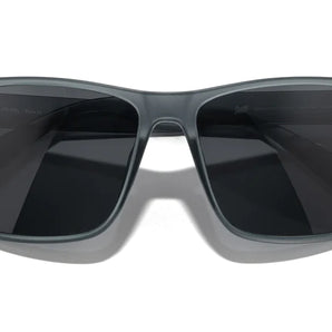 Puerto by Sunski in black and grey square sport frame with polarized lenses and SuperLight recycled frames for all-day outdoor comfort