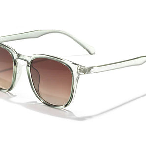 Tango by Sunski in clear SuperLight recycled frame with polarized Helio lenses, stylish sunglasses for men and women outdoor use