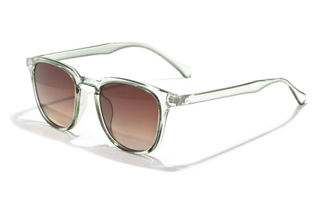 Tango by Sunski in clear SuperLight recycled frame with polarized Helio lenses, stylish sunglasses for men and women outdoor use