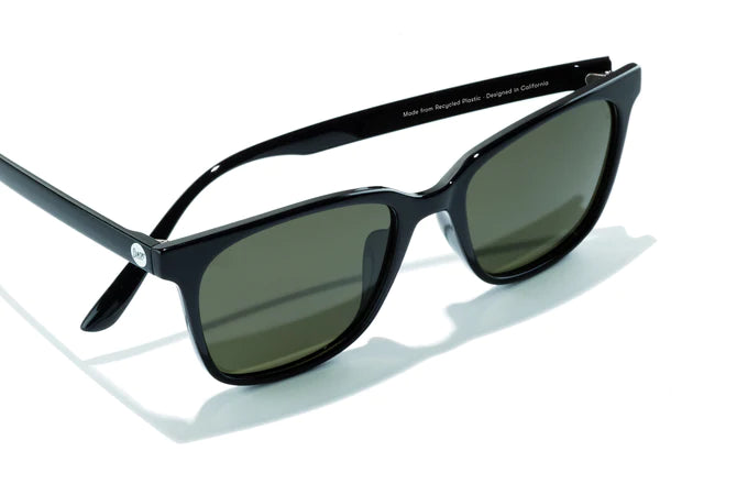 Ventana by Sunski in black classic square frame sunglasses with versatile design for men and women, ideal for any occasion