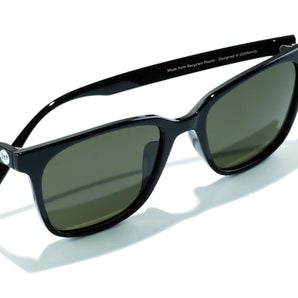 Ventana by Sunski in black classic square frame sunglasses with versatile design for men and women, ideal for any occasion