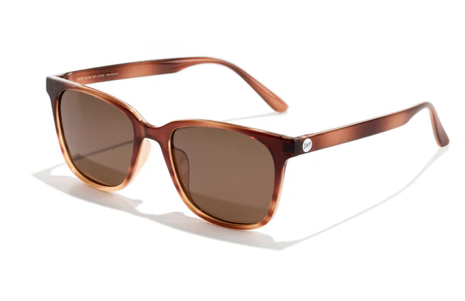 Ventana by Sunski in brown with classic square frame, versatile sunglasses for men and women ideal for any occasion and style