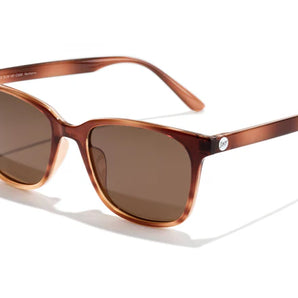 Ventana by Sunski in brown with classic square frame, versatile sunglasses for men and women ideal for any occasion and style