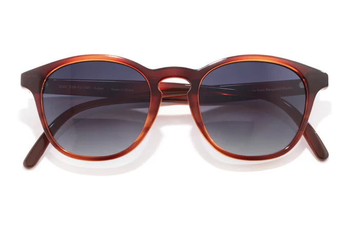 Yuba by Sunski in tortoise with polarized lenses and SuperLight Recy frame, stylish unisex glasses ideal for everyday outdoor use