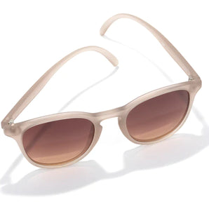 Yuba by Sunski in beige with polarized lenses and SuperLight recycled frame, unisex glasses ideal for everyday outdoor use