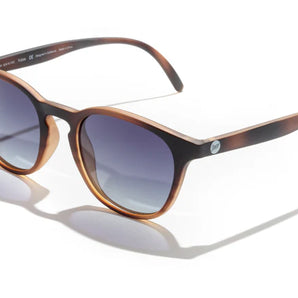 Yuba by Sunski in brown and black with polarized lenses and SuperLight Recy frame, stylish unisex glasses for everyday wear