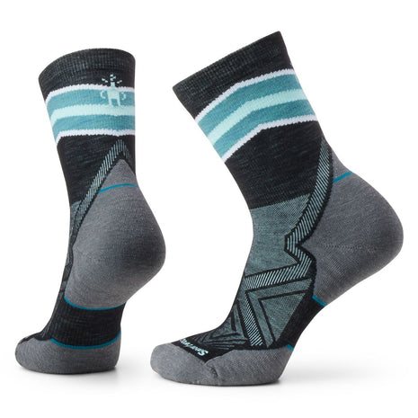 SmartWool Run Targeted Cushion Mid Crew Socks - Women
