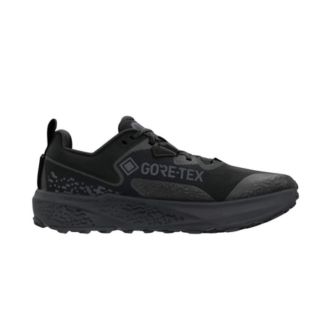Timp 6 GTX - Men by Altra Footwear in black with waterproof GORE-TEX upper and Vibram outsole, lightweight trail running shoe