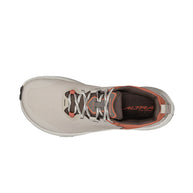 Timp 6 - Men by Altra Footwear in beige and rust with soft rolled mesh upper and sticky outsole for durable trail running and outdoor use