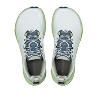 Timp 6 - Women by Altra Footwear in white and green with soft rolled mesh upper and sticky outsole for durable trail running and outdoor use