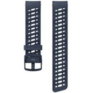 PACE Pro Silicone Band by Coros in dark blue, 22mm quick release silicone strap with snug, comfortable fit for all activities
