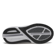 Saucony Echelon 10 X Wide men's road running shoe in Carbon/Black, outsole view of black and grey rubber