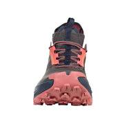 Prodigio Hike GTX - Women by La Sportiva in grey and pink with durable sole, designed for efficient mountain hiking and rugged terrain use