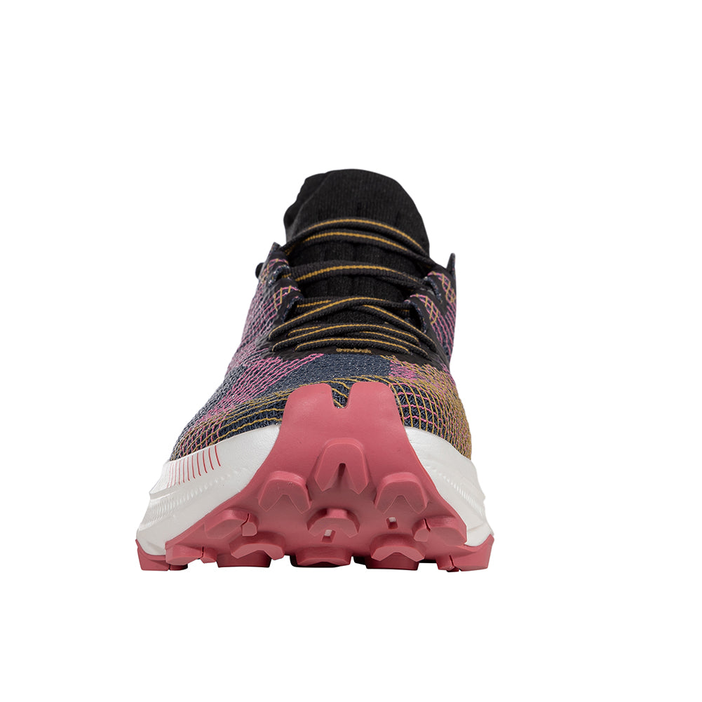 Prodigio Pro - Women by La Sportiva in black and pink ultralight trail running shoe with XFlow Speed tech for competitive athletes