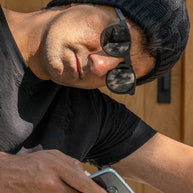 It's Not Black, It's Obsidian by Goodr, obsidian black circle G glasses with volcanic glass-inspired design, stylish and durable