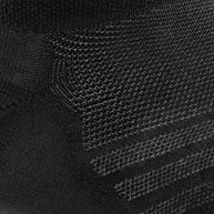 Run No Show Tab Ultra-Lightweight Running Sock - Men by Darn Tough in black with chafe-eliminating cuff and high-performance flex zones for running