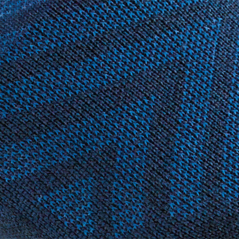 Run Quarter Ultra-Lightweight Running Sock - Men by Darn Tough in blue and black with ultra-lightweight fit and added ankle coverage for running.